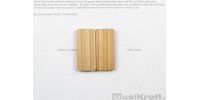 Northern white cedar wood inserts (set)